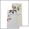 Marque-page Marque-page Accessoires de bureau Fournitures scolaires de bureau Marqueurs de pages industriels Nouveauté Colorf Flower Print Diy Reading F Dhjbg