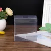 Gift Wrap 10pcs 20X20X8cm Large Transparent PlasticPVC Packing Box Wedding Party Toy Display Doll Festival