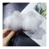 Stud Earrings Beach Holiday Exaggerated Feather Round Face Suitable For Slimming Personality