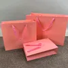 Orange Original Geschenk Papiertüte Handtaschen Einkaufstasche hochwertige Mode Einkaufstasche Großhandel billiger M01Mp