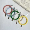 1PC Cell Phone Straps Charms 1Pc Universal Hanging Ring fore Mobile Soft Silicone Lanyard Strap Anti-Lost Bracelet for Smart