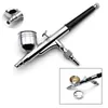 Spritzpistolen 0,2 mm Schwerkraftzufuhr Dual Action Airbrush Air Brush Lackierpistole Kit Tattoo Nagel Werkzeug Stift Set Schönheit Inkjet Autoreparatur 221118