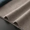 Мужские свитеры водолазки осень зимняя ролнек теплый 100 меринос чистый шерстя
