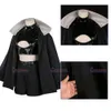 Costumes Anime Nanakusa Nazuna Cosplay Call of the Night Costume Perruque Manteau Noir Veste En Cuir Gilet Shorts Outfit Yofukashi No Uta Femmes 221118