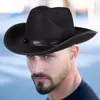 Beralar Yetişkin Fantezi Elbise Polyester Wild West Cap Adamlı Kovboy Şapkası Western Cowgirl