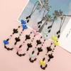 Mobiele telefoon riemen charmes handgemaakte hart kralen ketting Lanyard DIY sieraden voor vrouwen liefde charme mobiel geval riem beer klei accessoires