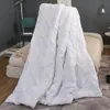 Bedding sets Euro Linens White 3d Duvet Cover Set Luxury Pinch Pleated Nordic 150 Single Quilt With Pillowcases 221117