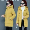 Trench Cods Coats Winter Women's Long Female Femme Parkas Big Size Vestes Hooded Femme d￩contract￩e Coton Down Overcoats