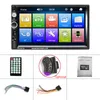 2 DIN -auto Radio 7 "HD Autoradio Multimedia Player 2Din Touchscreen Auto Audio CAR STEREO MP5 Bluetooth USB TF FM Camera