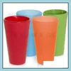 Vinglas 8 f￤rger 450 ml Sile Red Wine Glass Cups Beer Cup Drinkware Coffee Mug Glasses Drop Delivery 2021 Home Garden Kitchen D DHL7K