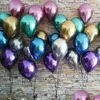 Party Decoration 12 Inches Metal Balloon Decoration Chrome Color Latex Pearl Light Circar Balloons Bardian Fashion High Quality And Dhroy