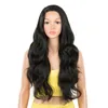 Synthetic Cosplay Wigs For Woman Colored Lace Front Wig Natural Curl Wig Heat Resistant Middle Part 30 Inch False Hair