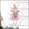 Décorations de Noël Mignon Amour Ange Arbre De Noël Pendentifs Décorations Cadeaux Créatifs Pour Enfants Poupées En Peluche Jouets Décoration De La Maison Dhafk