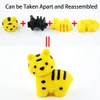 محايات 20pcs / الكثير تختلف حداثة الحيوانات أنواع مختلفة من Kawaii Kids Panda Tiger Elephant ... 221118