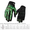 Fahrradhandschuhe Novely Outdoors Herren Fahrradhandschuhe Fahrrad Motorrad Schädel Knochen Skelett Goth Vollfinger-Reithandschuhe Herren Fahrradausrüstung T221019