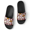 Klassieke doe -het -zelf aangepaste schoenen bieden foto's ter ondersteuning van aanpassing Slippers sandalen heren dames hojbs djmpw fpoehnr