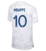 Maillots De football de la Coupe du monde 2022, maillot de football français Benzema, Mbappe Griezmann, Pogba Kante, Kit de pied