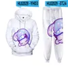 Erkek Hoodies Moda Yenilik Aphmau 3D Baskı Sweatshirt Sweatpants Yetişkin/Çocuk Pantolon Suit Erkekler/Kızlar 2 Parça Set Giysileri
