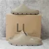 Designer Ye Slippers Slides Sandals Mens Slippers Resin Pure Triple Black Bone Foam Moon Grey Ararat Desert Sage Womens Sandal Without Box Size35-48