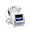 Machine d'hydrodermabrasion faciale à poignée de glace 8 en 1, machine de microdermabrasion RF à eau et oxygène EMS