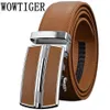 Men039s Belts Luxury Automatic Buckle Genune Leather Strap Black Brown For Mens Belt Designers Brand High Quality 220125266N7451334