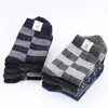Men's Socks 10 Pieces 5 Pairs Spring Autumn Classic Business Brand Men's High Quality Cotton Casual Meias EU 38-44