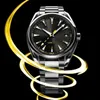 MENS Titta på Kör 007 Automatisk rörelse Titta på Designer armbandsur Mekaniska rörelser Skyfall Watch Steel Orologio Reloj Lunette