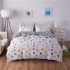 Ensembles de literie Housse de couette imprimée de dessin animé mignon 220x240 joli motif adultes enfants couette AB couette double face sans taies d'oreiller 221117