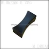 Bacchette Colore nero Poggia bacchette Supporto per bacchette a forma di cuscino tradizionale cinese Ristorante Home Posate Rack Drop Deliver Dhyn5