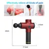 2023 Onderdelen Accessoires 30-speed elektrische stimulators Percussie Aangepaste sport Trillingen Lichaamsboodschap Fasciale spierstimulator Fascia Deep Tissue Massage Gun180