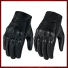 ST227 Luvas de motocicleta de couro Touch Men Men Genuine Goat Skin Sports Cycling Glove Motorbike Racing