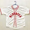 Бейсбол в колледже носит Custom 2019 Nebraska Cornhuskers College Бейсбольные майки 4 Алекс Гордон 2 Jaxon Hallmark Grey White Red Litched