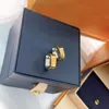 2022 New Hoop Earrings Fashion Luxury Brand Designer Classic Simple Earrings Wedding Party Christmas Gift Excellent Jewelry with Box and Stamp