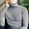 Men's Sweaters Young Sweater Thick Stretchy Anti-shrink Pullover Winter