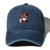 Basker tonåringar denim baseball cap män kvinnor cowboy ben sommar höst hip hop för anime toalettbundna Hanako Kun tecknad hattar