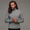 Maglioni da uomo Autunno Inverno Moda Dolcevita Uomo Sottile Casual Collo alto Solid Warm Slim Fit Uomo Pullover Uomo 221117