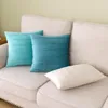 Pillow Home Decorative Velvet Cover Vertical Straps Strapping Rope Craft For Sofa Living Room Car Pillowcase