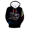 Erkek Hoodies Mutlu Noeller 3d Erkek Kadınlar Moda Sevap Yılı Sakiller Hoody Casual Giysileri Spor Giyim Paltoları