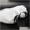 Mücevher Torbaları Çantalar Siyah Beyaz Takı Torbaları Hediye Çantaları Dstring Bez tozu geçirmez çanta Moda Cüzdan Kemeri SH DHMC3 için Perakende Ambalaj