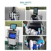 14 in 1 Hydro Microdermabrasion Skin Lifting Device Multifunction High Frequency Facial Spa Ultrasound BIO Water Dermabrasion Moisturizer Machine