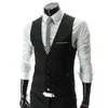 Herrenwesten Anzug Business Casual Weste Formelle Gilet Slim Style Kleidung Arbeitskleidung 221118