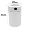 Diffuseurs d'huiles essentielles 2000ML humidificateur d'air à double pulvérisation avec affichage d'humidité bureau maison anion diffuseur d'huile USB Machine à brouillard froid 221118