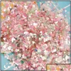 Party Decoration Party Decoration 15g/Bag Pink Series Shining Sequin Heart Star Moon Formes Brilliant Glitter PVC Wedding Birthday DHCPB