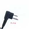 leyie talkie لـ DIY 4 MIC Microphone Cable M Plug 2pins Motorola EP450 CP040 CP140 GP300 GP3188 GP88 HYTERA ETC WAKIE