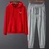 Tracksuits voor heren Designer Heren Tracksuits Sweatshirts Pakken Sweaterbroek Set Designer Hoodies Streetwear Sportpak Letter Decoratie Dikke Men Pants Nmmo