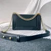 Sac De Luxe Kadın Çanta Bolsos Tasarımcı Çanta Tasche Lüks Omuz Çantaları WOC Mini Çanta Havyar Deri Klasik Flep Messenger Zarf Bag CrossBody Cüzdan Zincir