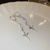 Dangle Lustre Français Délicat Zircon Goutte D'eau Boucle D'oreille Pour Les Femmes Croix Pendentif Déclaration Boucle D'oreille Charme Boucle Oreille Bijoux Fins 2022