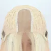 Damespruiken Bobo Split in het midden Oranje Kort steil haar Kleur Bobble Small Lace Headgear Sale