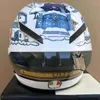 Casques de moto pièces de réparation arrière pour aile grande queue clair noir ou jaune couleur casque taille unique