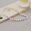 Sangles de téléphone portable, breloques, nouvelle tendance, perle, lanière Anti-perte pour femmes, bijoux, chaîne Mobile, accessoires de corde de poignet